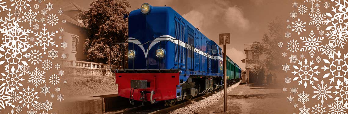 Christmas edition of the Vouga historical train